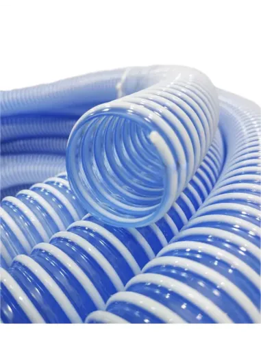 Гофра сифонна EVCI Plastik 3 бар, 1 1/4 дюйми, 25 метрів, синя