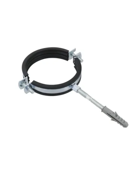Хомут для труби Raftec 4 дюйма RHO-108114 в зборі з гайкою та шурупом