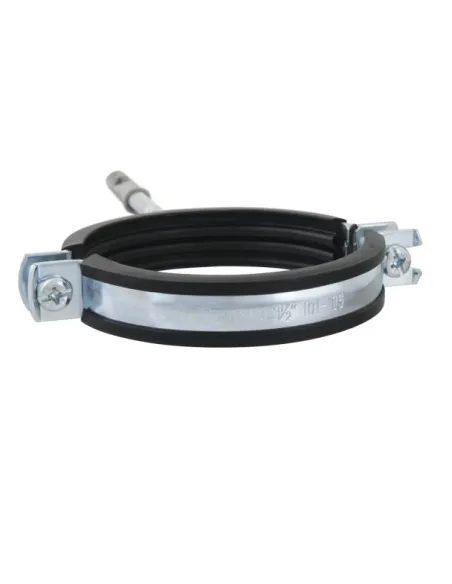 Хомут для труби Raftec 4 дюйма RHO-108114 в зборі з гайкою та шурупом