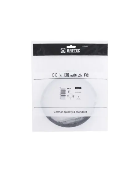 Хомут для трубы Raftec 6 дюймов RHO-159163 в сборе с гайкой и шурупом