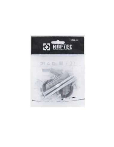 Хомут для труби Raftec 0.5 дюйма RHO-2023 в зборі з гайкою та шурупом