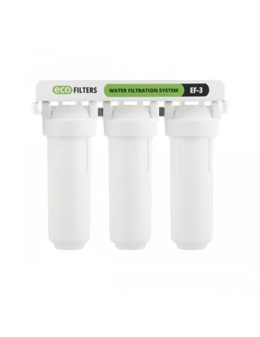 Проточный фильтр под мойку Eco Filters EF-3, 3 степени очистки