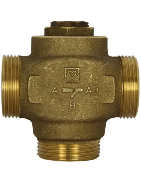 Клапан трехходовой Herz 1776603 1 1/ дюйма, для обратной линии котла 61С