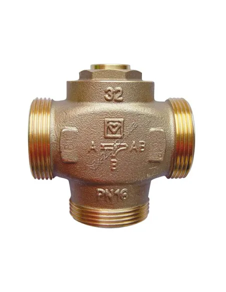 Клапан триходовий Herz Teplomix 1776613 1 дюйм, термозмішувальний, латунь