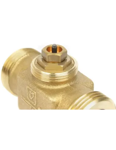 Клапан триходовий Herz Calis-TS-RD 1776140 1 дюйм, термозмішувальний, латунь