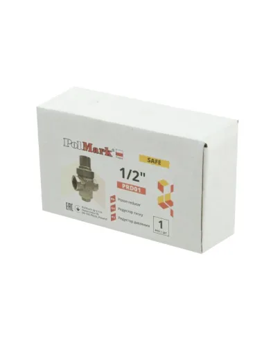 Редуктор тиску Polmark PRD01 1/2 дюйми, під манометр