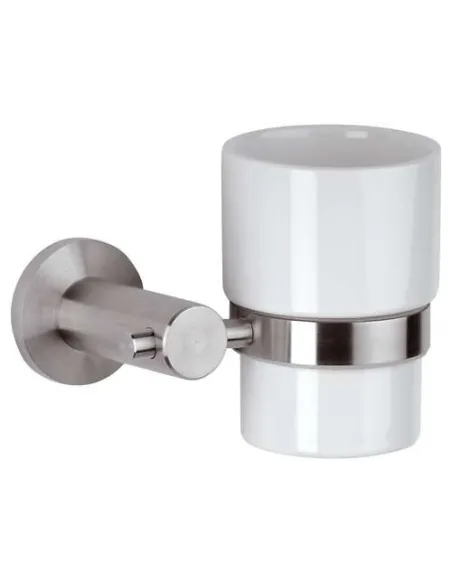 Склянка Remer Minimal MI 15 Inox (одинарний, настінний) - 2