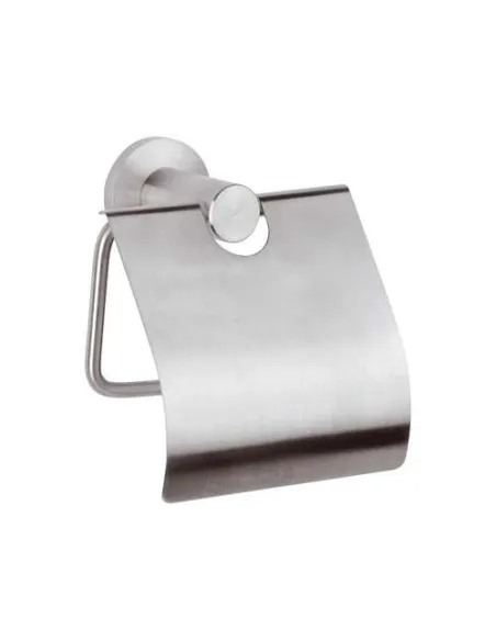 Тримач для туалетного паперу Remer Minimal MI 60 Inox (з кришкою) - 2