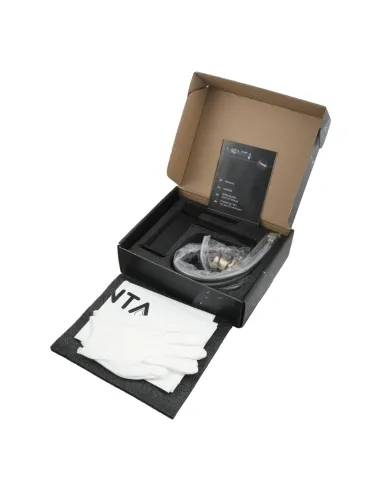 Змішувач для умивальника Venta BR115MB, одноважільний, чорний