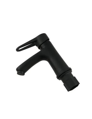 Змішувач для умивальника Venta VN115MB, одноважільний, чорний