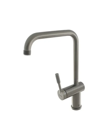 Смеситель для кухни Venta BI472FG, нержавеющая сталь, графит