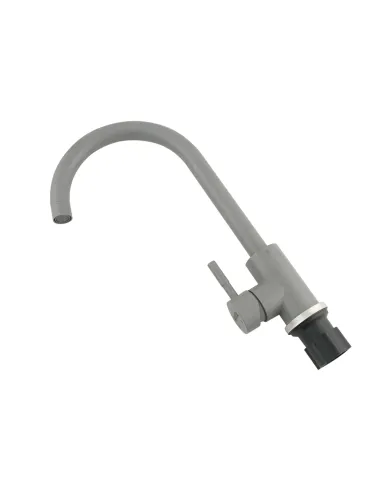 Смеситель для кухни Venta VS402US-gray-04, нержавеющая сталь, серый