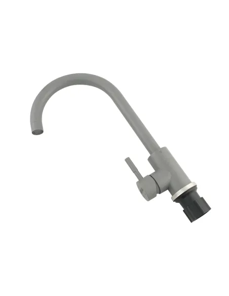 Смеситель для кухни Venta VS402US-gray-04, нержавеющая сталь, серый