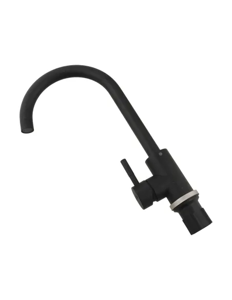 Смеситель для кухни Venta VS402US-black-03, нержавеющая сталь, черный Смеситель для кухни Venta VS402US-black-03, нержавеющая сталь, черный