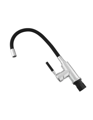 Смеситель для кухни Venta VZ445SC, с гибким изливом, черный