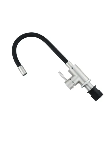 Змішувач для кухні Venta VS452SB, з гнучким виливом, чорний