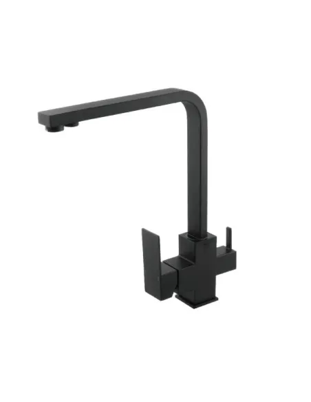 Смеситель для кухни Venta BK813FB с подключением к фильтру осмоса, черный Смеситель для кухни Venta BK813FB с подключением к фильтру осмоса, черный