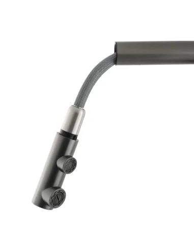 Смеситель для кухни Venta BK82FEG с подключением к фильтру осмоса, графит