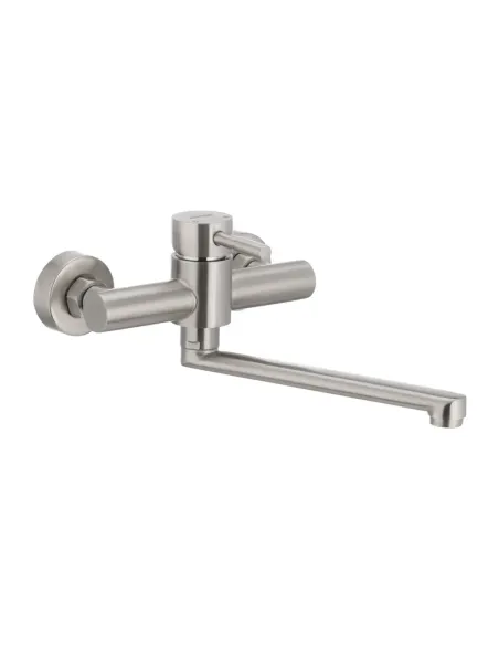 Смеситель для кухни настенный Mixxus SUS-005-SUS304 SS0010, нержавеющая сталь Смеситель для кухни настенный Mixxus SUS-005-SUS304 SS0010, нержавеющая сталь