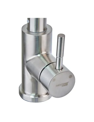 Смеситель для кухни Mixxus SUS-014-B SS2816 с выдвижным изливом