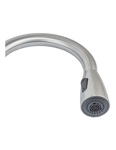 Смеситель для кухни Mixxus SUS-014-B SS2816 с выдвижным изливом