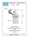 Дозатор для жидкого мыла Remer 900 NV13 - 1