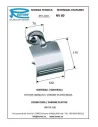 Тримач для туалетного паперу Remer 900 NV60 (з кришкою) - 1