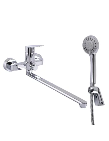 Змішувач для ванни Topaz Capri TCA-15208-H43 з душовим набором.