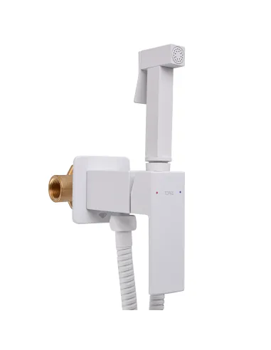 Змішувач для біде Topaz Odiss TO 18604-H62-WW, з гігієнічним душем