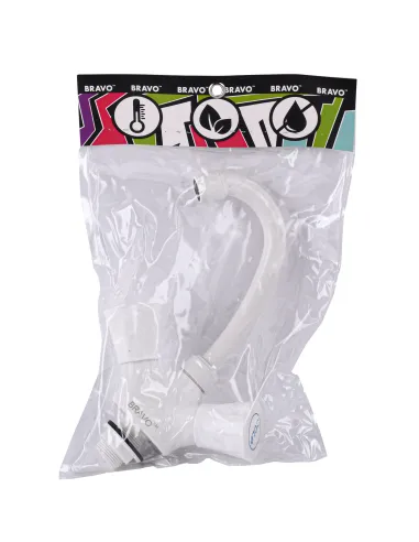 Смеситель для умывальника Bravo B2-00-401 ABS пластик, двухвентильный