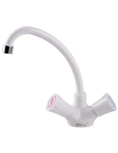 Смеситель для кухни Bravo B2-00-203 ABS пластик, двухвентильный