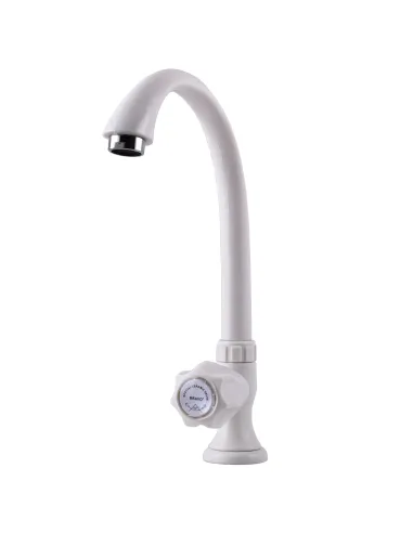 Монокран для раковини Bravo B2-00-003 ABS пластик, білий