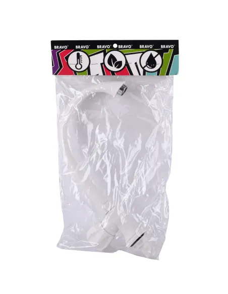 Монокран для раковини Bravo B2-00-003 ABS пластик, білий