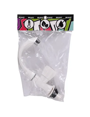 Монокран для умывальнка Bravo B2-00-001 ABS пластик, белый