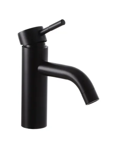 Змішувач для умивальника Mixxus SUS-001-B Black MI2803 нержавіюча сталь, чорний