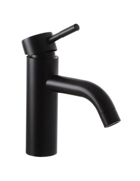 Смеситель для умывальника Mixxus SUS-001-B Black MI2803 нержавеющая сталь, черный