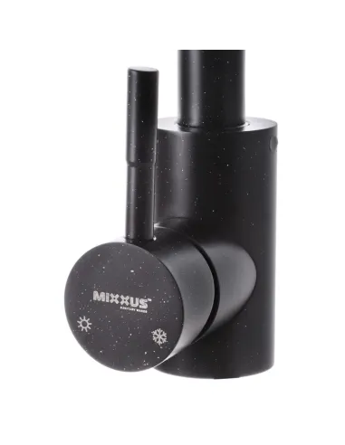 Змішувач для кухні Mixxus SUS-011 SS2792 Black нержавіюча сталь, чорний