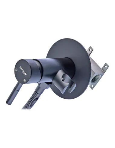 Змішувач для біде Mixxus SUS-333 Black MI6036 з гігієнічним душем