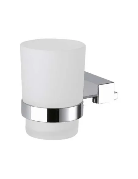 Стакан для ванной комнаты Remer Square SQ15 одинарный, настенный - 1