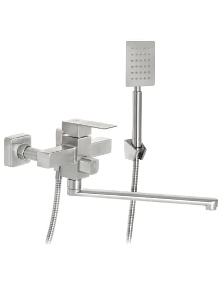 Смеситель для ванны Mixxus KUB-006 SS2809 с душевым набором