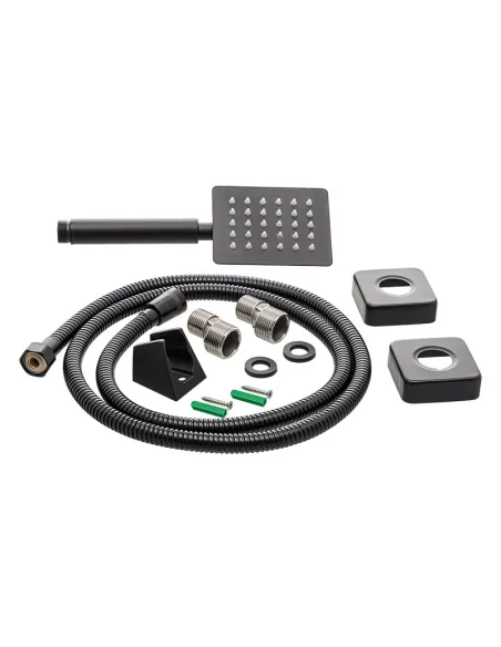 Смеситель для ванны Mixxus KUB-006 MI2811 Black с душевым набором