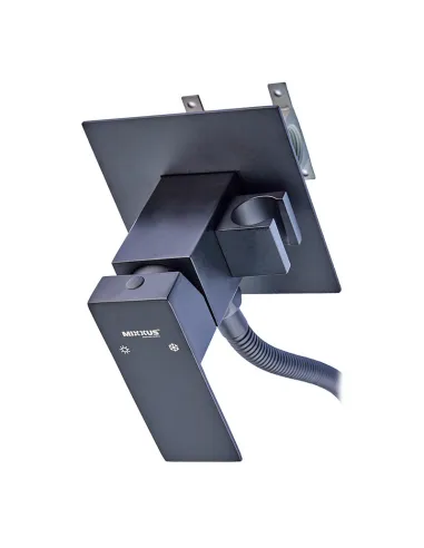 Змішувач для біде Mixxus KUB-333 MI6040 Black з гігієнічним душем, чорний