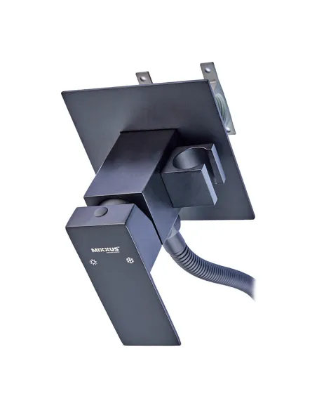 Смеситель для биде Mixxus KUB-333 MI6040 Black с гигиеническим душем, черный