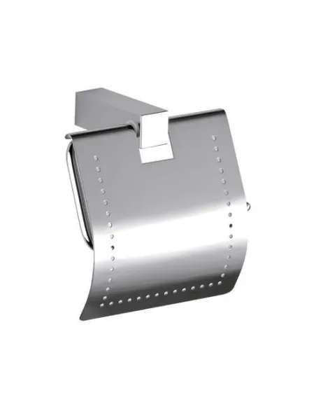 Тримач для туалетного паперу Remer Square SQ60 (з кришкою) - 2