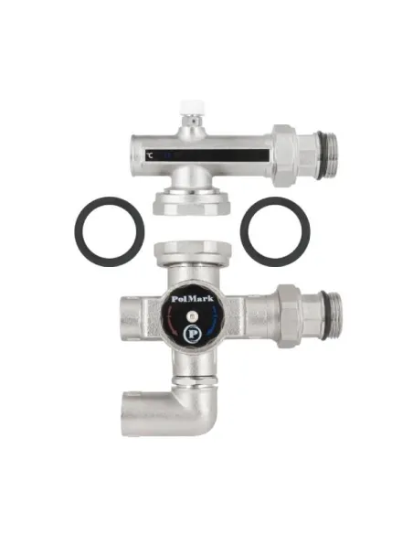 Смесительный узел Polmark PMIXS03 для теплого пола, 1.5 дюйма Смесительный узел Polmark PMIXS03 для теплого пола, 1.5 дюйма
