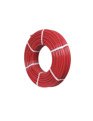 Полиэтиленовая труба Raftec Pex-A Evoh Spain RPXA16200 с кислородным барьером 16x2 мм, 200 метров, красная