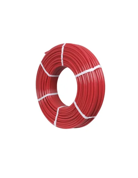 Полиэтиленовая труба Raftec Pex-A Evoh Spain RPXA16200 с кислородным барьером 16x2 мм, 200 метров, красная Полиэтиленовая труба Raftec Pex-A Evoh Spain RPXA16200 с кислородным барьером 16x2 мм, 200 метров, красная