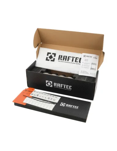 Колектор для теплого пола Raftec RC03-02 Steel 2 выхода, с расходомерами, 1 дюйм