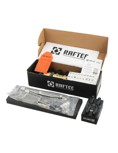 Колектор для теплої підлоги Raftec LCR-1.11 Gold 11 виходів, з витратомірами, 1 дюйм