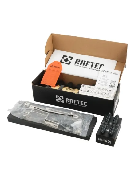 Колектор для теплого пола Raftec LCR-1.9 Gold 9 выходов, с расходомерами, 1 дюйм